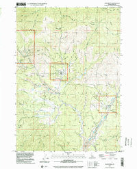 Placerville Idaho Historical topographic map, 1:24000 scale, 7.5 X 7.5 Minute, Year 1998