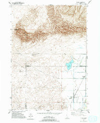 Plano Idaho Historical topographic map, 1:24000 scale, 7.5 X 7.5 Minute, Year 1951
