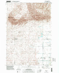 Plano Idaho Historical topographic map, 1:24000 scale, 7.5 X 7.5 Minute, Year 1998