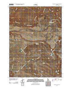 Pleasant Valley Idaho Historical topographic map, 1:24000 scale, 7.5 X 7.5 Minute, Year 2010
