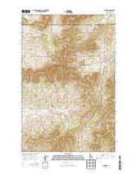 Plummer Idaho Current topographic map, 1:24000 scale, 7.5 X 7.5 Minute, Year 2013