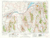 Pocatello Idaho Historical topographic map, 1:250000 scale, 1 X 2 Degree, Year 1954