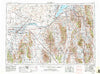 Pocatello Idaho Historical topographic map, 1:250000 scale, 1 X 2 Degree, Year 1954