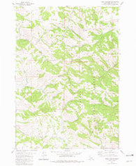 Point Lookout Idaho Historical topographic map, 1:24000 scale, 7.5 X 7.5 Minute, Year 1981