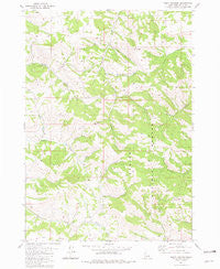 Point Lookout Idaho Historical topographic map, 1:24000 scale, 7.5 X 7.5 Minute, Year 1981