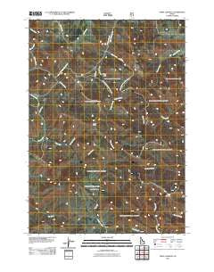 Point Lookout Idaho Historical topographic map, 1:24000 scale, 7.5 X 7.5 Minute, Year 2011