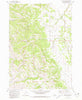 Poison Creek Idaho Historical topographic map, 1:24000 scale, 7.5 X 7.5 Minute, Year 1981
