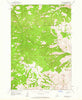 Poison Peak Idaho Historical topographic map, 1:24000 scale, 7.5 X 7.5 Minute, Year 1962