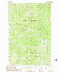 Polaris Peak Idaho Historical topographic map, 1:24000 scale, 7.5 X 7.5 Minute, Year 1988
