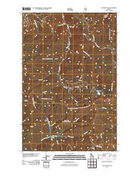 Polaris Peak Idaho Historical topographic map, 1:24000 scale, 7.5 X 7.5 Minute, Year 2011
