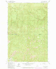 Pole Mtn Idaho Historical topographic map, 1:24000 scale, 7.5 X 7.5 Minute, Year 1963