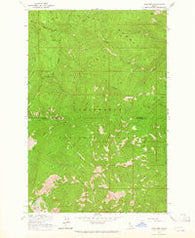 Pole Mtn Idaho Historical topographic map, 1:24000 scale, 7.5 X 7.5 Minute, Year 1963