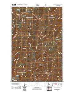 Pole Mountain Idaho Historical topographic map, 1:24000 scale, 7.5 X 7.5 Minute, Year 2011