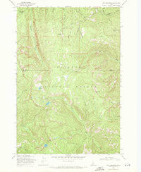 Pony Meadows Idaho Historical topographic map, 1:24000 scale, 7.5 X 7.5 Minute, Year 1969