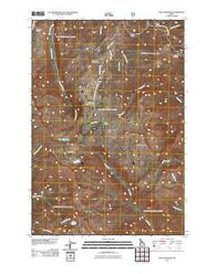 Pony Meadows Idaho Historical topographic map, 1:24000 scale, 7.5 X 7.5 Minute, Year 2011