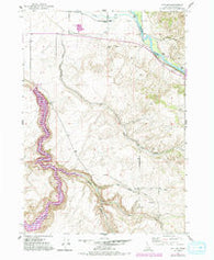Poplar Idaho Historical topographic map, 1:24000 scale, 7.5 X 7.5 Minute, Year 1951