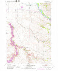 Poplar Idaho Historical topographic map, 1:24000 scale, 7.5 X 7.5 Minute, Year 1951