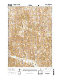 Porphyry Peak Idaho Current topographic map, 1:24000 scale, 7.5 X 7.5 Minute, Year 2013