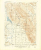 Portneuf Idaho Historical topographic map, 1:62500 scale, 15 X 15 Minute, Year 1917