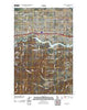 Post Falls Idaho Historical topographic map, 1:24000 scale, 7.5 X 7.5 Minute, Year 2010