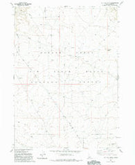 Pot Hole Butte Idaho Historical topographic map, 1:24000 scale, 7.5 X 7.5 Minute, Year 1981