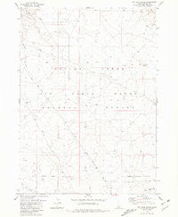 Pot Hole Butte Idaho Historical topographic map, 1:24000 scale, 7.5 X 7.5 Minute, Year 1981