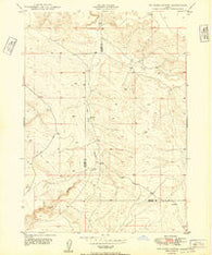 Pot Hole Canyon Idaho Historical topographic map, 1:24000 scale, 7.5 X 7.5 Minute, Year 1949
