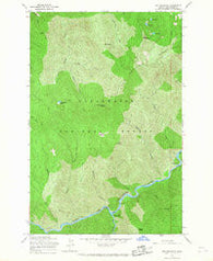 Pot Mountain Idaho Historical topographic map, 1:24000 scale, 7.5 X 7.5 Minute, Year 1965