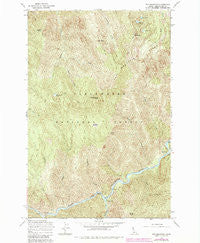 Pot Mountain Idaho Historical topographic map, 1:24000 scale, 7.5 X 7.5 Minute, Year 1965