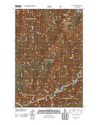 Pot Mountain Idaho Historical topographic map, 1:24000 scale, 7.5 X 7.5 Minute, Year 2011