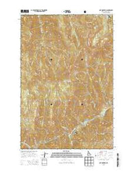 Pot Mountain Idaho Current topographic map, 1:24000 scale, 7.5 X 7.5 Minute, Year 2013