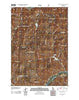 Potaman Peak Idaho Historical topographic map, 1:24000 scale, 7.5 X 7.5 Minute, Year 2011