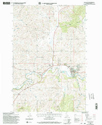 Potlatch Idaho Historical topographic map, 1:24000 scale, 7.5 X 7.5 Minute, Year 1994
