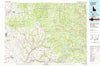 Potlatch Idaho Historical topographic map, 1:100000 scale, 30 X 60 Minute, Year 1981