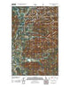 Prater Mountain Idaho Historical topographic map, 1:24000 scale, 7.5 X 7.5 Minute, Year 2011