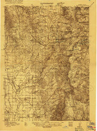Preston Idaho Historical topographic map, 1:96000 scale, 30 X 30 Minute, Year 1915