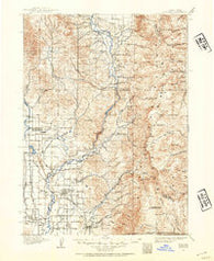 Preston Idaho Historical topographic map, 1:125000 scale, 30 X 30 Minute, Year 1915
