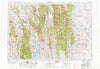 Preston Idaho Historical topographic map, 1:250000 scale, 1 X 2 Degree, Year 1955
