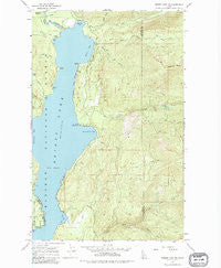 Priest Lake NE Idaho Historical topographic map, 1:24000 scale, 7.5 X 7.5 Minute, Year 1967
