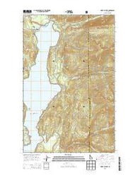 Priest Lake NE Idaho Current topographic map, 1:24000 scale, 7.5 X 7.5 Minute, Year 2013