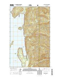 Priest Lake SE Idaho Current topographic map, 1:24000 scale, 7.5 X 7.5 Minute, Year 2013