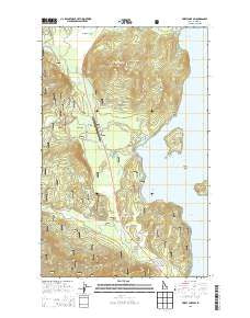 Priest Lake SW Idaho Current topographic map, 1:24000 scale, 7.5 X 7.5 Minute, Year 2013
