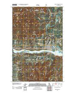 Priest River Idaho Historical topographic map, 1:24000 scale, 7.5 X 7.5 Minute, Year 2011