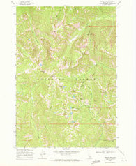 Profile Gap Idaho Historical topographic map, 1:24000 scale, 7.5 X 7.5 Minute, Year 1969