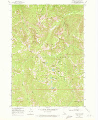 Profile Gap Idaho Historical topographic map, 1:24000 scale, 7.5 X 7.5 Minute, Year 1969