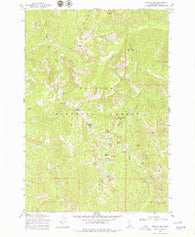 Profile Gap Idaho Historical topographic map, 1:24000 scale, 7.5 X 7.5 Minute, Year 1969