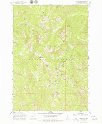 Profile Gap Idaho Historical topographic map, 1:24000 scale, 7.5 X 7.5 Minute, Year 1969