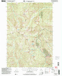 Profile Gap Idaho Historical topographic map, 1:24000 scale, 7.5 X 7.5 Minute, Year 2004