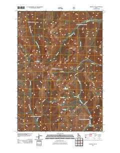 Profile Gap Idaho Historical topographic map, 1:24000 scale, 7.5 X 7.5 Minute, Year 2011