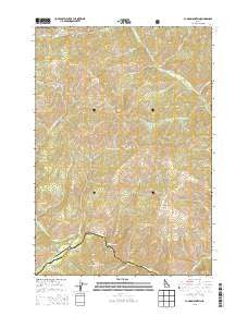 Pungo Mountain Idaho Current topographic map, 1:24000 scale, 7.5 X 7.5 Minute, Year 2013